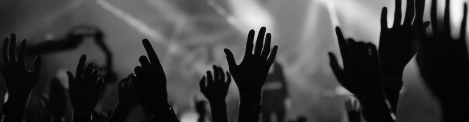 Worship hands raised